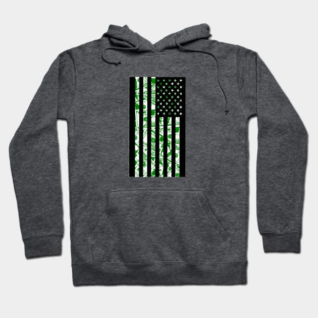 DC MONEY FLAG Hoodie by Plutocraxy